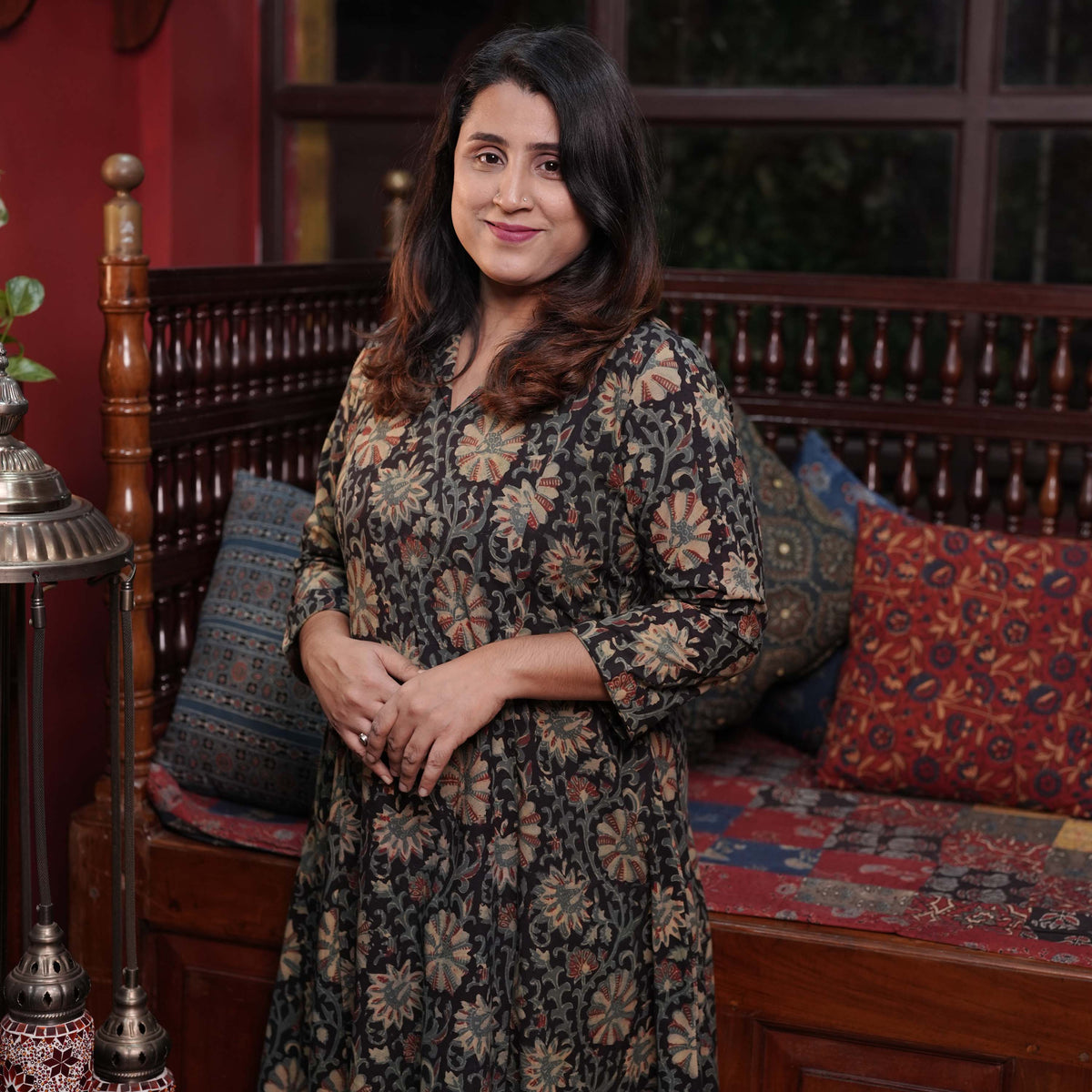 Ajrakh Printed Cotton Co-Ord Set